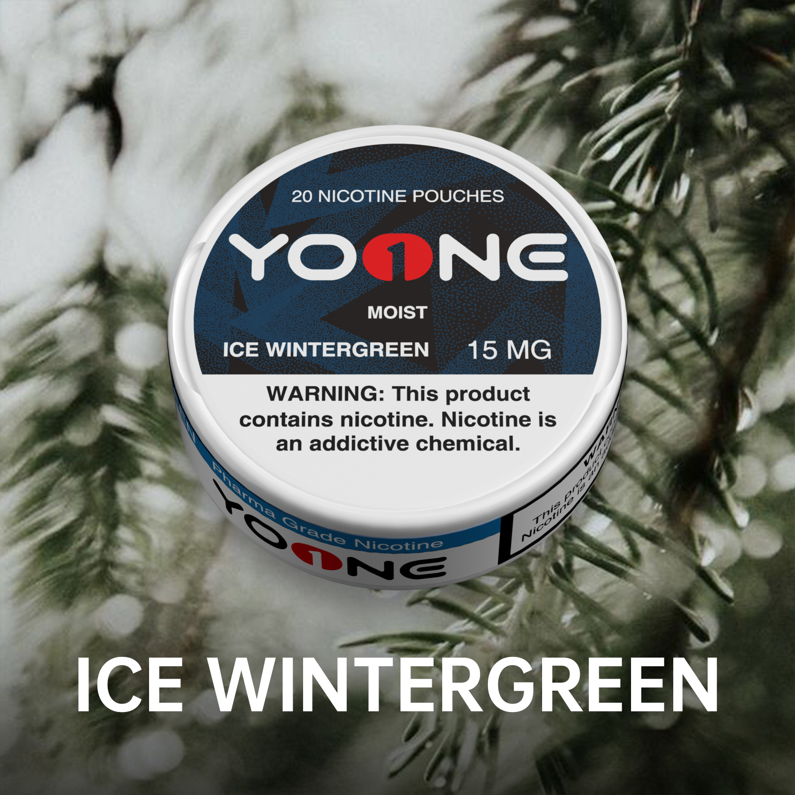 YOONE Ice Wintergreen 15MG (Moisture)